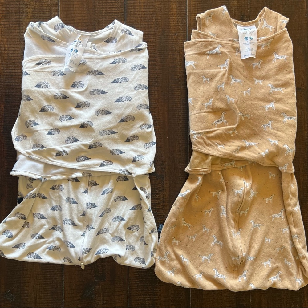 Halo Kids Pajama Set - Cream and Tan